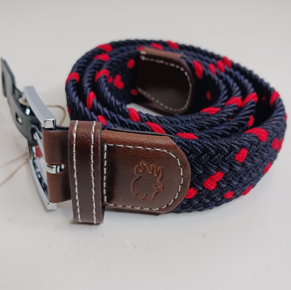 ROOSTAS Belt size S Unisex Two Toned Woven Elastic Stretch